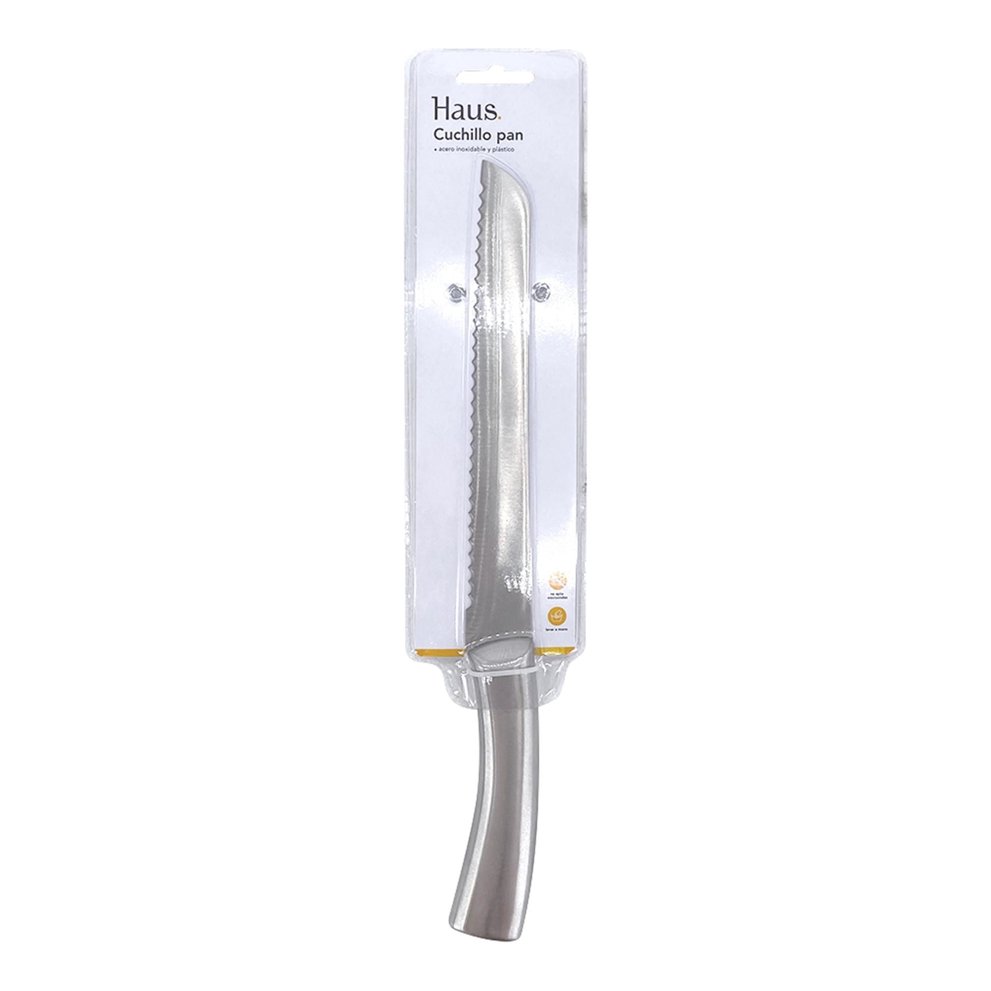 Cuchillo Pan Acero 1 Pieza Acero Inoxidable Plateado