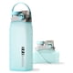 thumbnail image 1 of Botella de agua IzziBottle de silicona plegable de 600 ml, color azul, 1 of 8