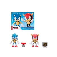 Figura De Acción Pack Sonic & Classic Mighty De 10 Cm