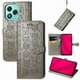 thumbnail image 1 of Funda Cartera FOXDOCK para Honor 400 Lite , Flip PU con Relieve de Gatos y Perros, Tarjetero y Soporte, 1 of 6