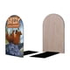 thumbnail image 2 of Grizzy y los Lemmings Sujetalibros decorativos temáticos, tope para estantería con base antideslizante, uso dual para hogar y oficina - 2 piezas, 2 of 6