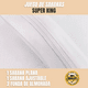 thumbnail image 5 of Sabana Super King Crema 1800 Hotel Luxury Ultra Soft, 5 of 6