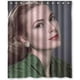 thumbnail image 1 of Cortina de ducha Grace Kelly Cool, juego de cortinas de baño con ganchos, tamaño 60 x 72 pulgadas, 1 of 3