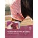 thumbnail image 5 of Máscara antimoscas para caballo Tackmore de malla estampada con acolchado de fleece rosa, 5 of 7