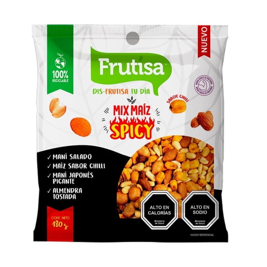 Mix Spicy 180 g Frutisa