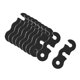thumbnail image 1 of 10pieces Tienda De Campa?a Ajuste De Cuerda Ultraligero Fuerte Para Actividad Exterior Negro, 1 of 5