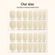 thumbnail image 5 of Tiras de Gel para Uñas Heyhae Barefoot & Free, 5 of 8