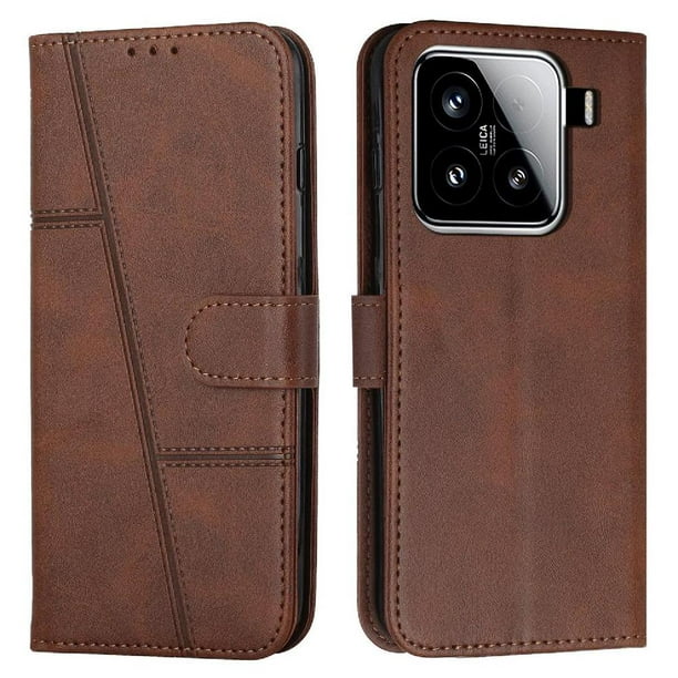 Funda Flip Para Xiaomi 15 – Carcasa Delgada Y Resistente A Impactos Con Soporte Para Uso Diario Y Profesional