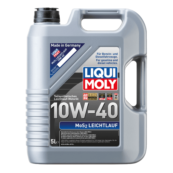 Aceite Liqui Moly MoS2 Leichtlauf 10W-40 4 lt