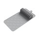thumbnail image 4 of Tapete De Almacenamiento Para Cuchillos, Organizador Clásico De Cuchillos Para Cajones De Restaurante, Color Gris, 4 of 5