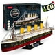 thumbnail image 1 of Puzzle 3D CubicFun LED Titanic, barco grande de 35 pulgadas para adultos, 1 of 3