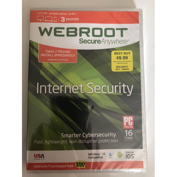 Seguridad en Internet Webroot 2006-2017