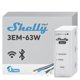 thumbnail image 1 of Medidor de energía Shelly 3EM‑63W Gen3 Wi‑Fi trifásico, 1 of 8