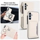 thumbnail image 3 of Para Samsung Galaxy A15 4G / 5G [Bloqueo RFID] Multifuncional 2 en 1 Funda Tipo Billetera de Cuero PU Suave con Tapa Magnética, Múltiples Ranuras para Tarjetas, Bolsillo con Cierre, con Correa de, 3 of 8