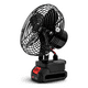 thumbnail image 1 of Ventilador Portátil Pila Recargable Hogar Escritorio Camping, 1 of 6