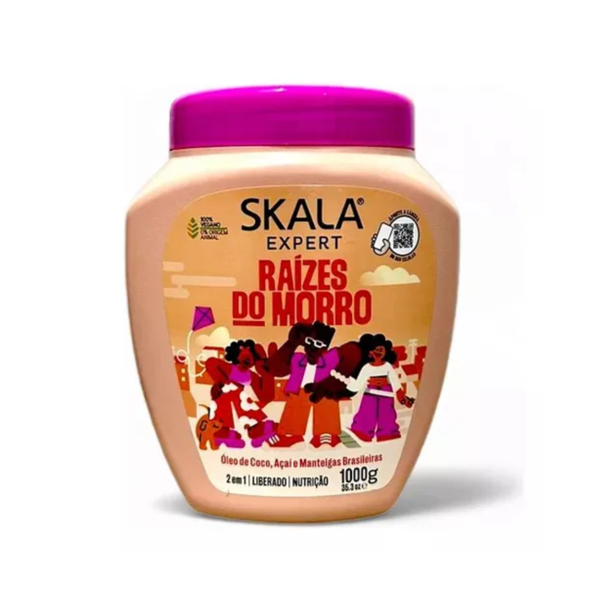 Mascara Capilar Hidratante Raizes Do Morro 1Kg Skala