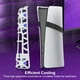 thumbnail image 2 of Ventilador con control de temperatura, iluminación RGB y puerto USB 3.0 compatible con PlayStation 5 Pro-Blanco, 2 of 5