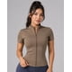 thumbnail image 1 of Polera Deportiva Para Mujer Compresión Manga Corta Con Cierre, 1 of 3