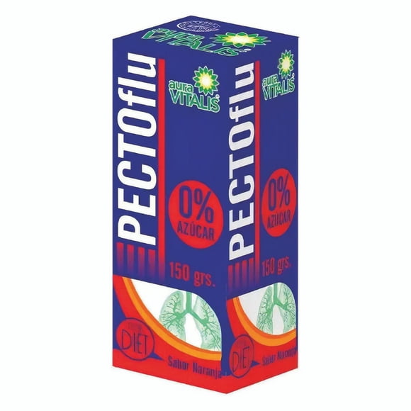 Pectoflu Jarabe 150 g Sabor Naranja Aura Vitalis