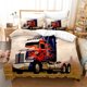 thumbnail image 1 of Bed QuiltDuvet Cover Set Optimus Prime Truck 3-Piece Bedding Set (1 Duvet Cover + 2 Pillow Shams), 1 of 4