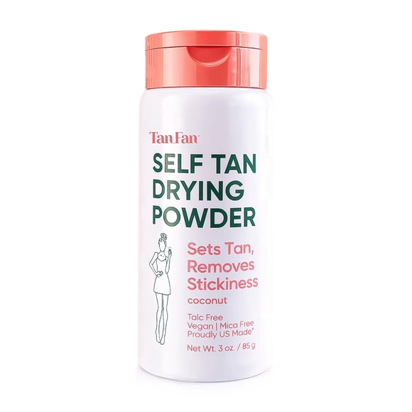Autobronceador Tan Fan 85 g Coco Vegano Sin Talco