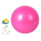 thumbnail image 1 of Pelota De Ejercicio Pilates Entrenamiento Mujer Hombre Inflador Incluido Soporte De Espalda Rosa 55cm, 1 of 5