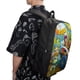 thumbnail image 5 of Beat Bugs-theme Backpack, Campus style schoolbag Bookbag with Adjustable Shoulder Straps And Large Zip Compartment, Unisex Travel Bags., 5 of 6