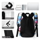 thumbnail image 5 of Fall Guys-theme Backpack, Campus style schoolbag Bookbag with Adjustable Shoulder Straps And Large Zip Compartment, Unisex Travel Bags.42x30x15cm, 5 of 6