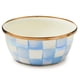 thumbnail image 1 of Cuenco Pinch MACKENZIE-CHILDS Sky Check Azul Claro y Blanco, 1 of 6
