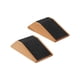 thumbnail image 5 of Bloque de Yoga con cuña para sentadillas de corcho, entrenador ligero de ladrillos para Yoga, Pilates, gimnasio, levantamiento de pesas, entrenamiento 2 piezas, 5 of 5