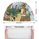 thumbnail image 2 of El show de Oso Yogi Gorro de Natación de Licra, Gorro de Baño de Tela Cómoda, Gorro Elástico Antideslizante para Hombres, Mujeres y Niños, 2 of 6