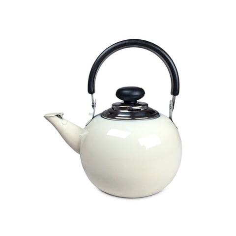 Doral - Tetera Para Té De Acero Inoxidable Blanco - Ps