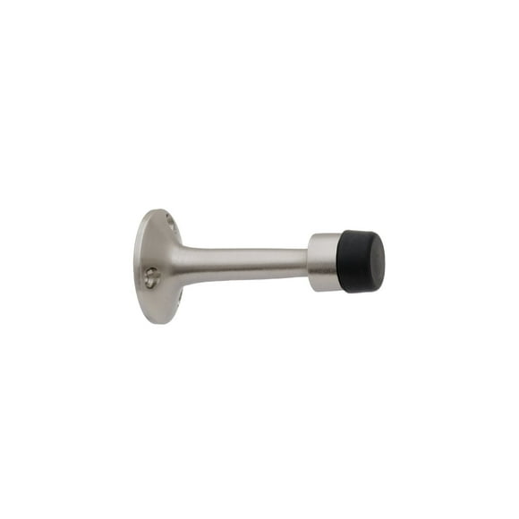 Tope de puerta recto (Níquel satinado). SKU: SDTOPE2-NS