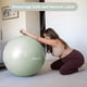 thumbnail image 2 of Pelota de parto BABYGO de 65 cm, set de ejercicios de yoga para embarazo, 2 of 9