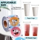 thumbnail image 3 of Película de sellado para vaso de leche JIAWANSHUN, película selladora para vaso de té, 3000 vasos, 90-105 mm (3.5"-4"), 3 of 8