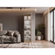 thumbnail image 2 of Mueble Vitrina 1 Puerta Vidrio Home 180,6x45x31,3 Cm Macadamia y Blanco, 2 of 4