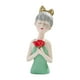 thumbnail image 1 of Niñas Estatuas De Resina Estatuilla Esculturas Decoración Porche Figura Creativa Verde, 1 of 3