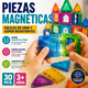 thumbnail image 4 of Bloques Magnéticos Construcción Imanes Didáctico STEM 30 Piezas: Creatividad y Aprendizaje Tridimensional, 4 of 10
