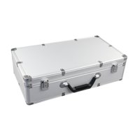 Magideal - Caja De Almacenamiento De Micrófonos Caja De Protección De Micrófono Inalámbrico Compacta Compacta Compacta Portátil Para La Actividad Al Aire Libre P Blanco