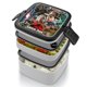 thumbnail image 4 of Parque Jurásico Fiambrera de Doble Capa, Contenedor de Almuerzo Portátil Apilable, Almacenamiento de Alimentos Hermético a Prueba de Fugas, 1000ml, 4 of 6
