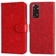 thumbnail image 2 of Funda tipo cartera FOXDOCK para Xiaomi Redmi Note 11 4G , diseño girasol en relieve, cuero PU, cierre magnético, soporte y tarjetero, 2 of 5