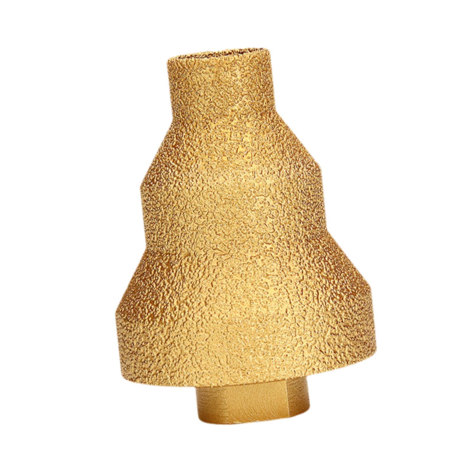 Magideal - Broca De Chaflán Escalonada De Diamante, Orificios De Recorte, Amoladoras Angulares Profesionales M10, Multiusos Para Herramienta De Perforación De Má