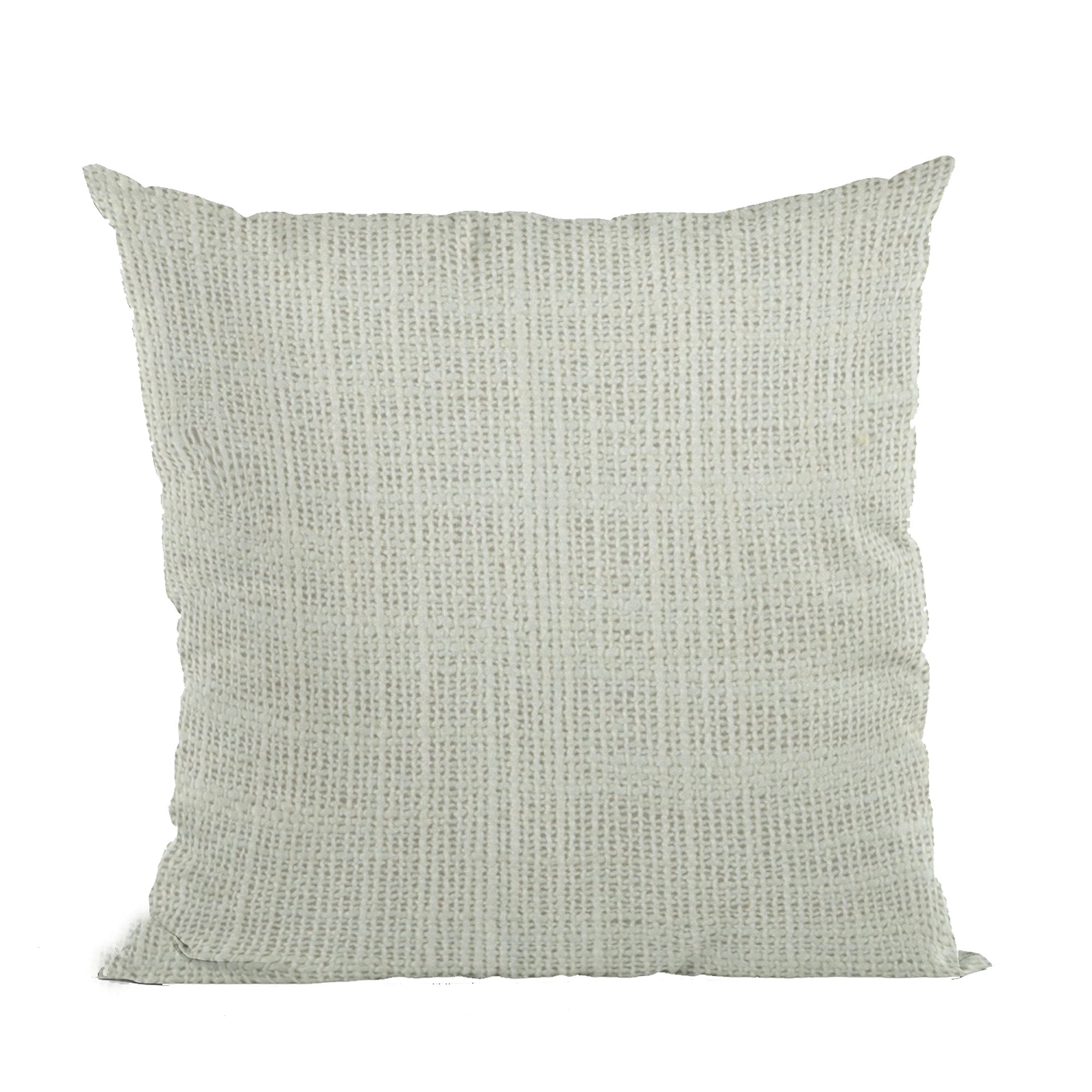 Cojín Plutus Brands, Color Blanco, Con Textura De Plutus, Para Pared, 40 X 40 Cm