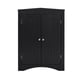 thumbnail image 3 of sideboard cabinet,corner cabinet,Bathroom Floor Corner Cabinet with Doors and Shelves, Kitchen, Living Room,Free Standing Storage Cabinet for Bathroom, 3 of 3