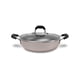 thumbnail image 1 of Wok 4,10l Tapa De Vidrio. Antiadherente Mango Acero Inox. Champagne, 1 of 2