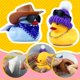 thumbnail image 2 of Set de decoración HAVAGDTM 16 minipato con gorro, bufanda y collar, 2 of 5