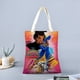 thumbnail image 2 of Mira, Detective Real Bolso de tela con estampado de lienzo para mujer, bolsa de compras reutilizable y estética, con cremallera interior, regalo para mujer,40*40cm., 2 of 6