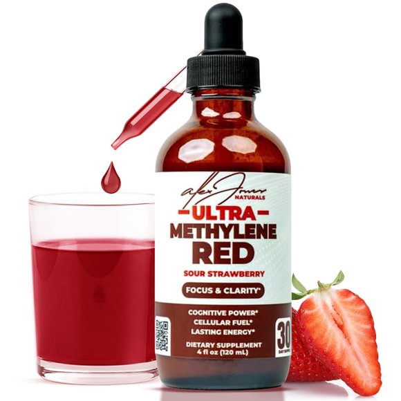 Suplemento Alex Jones Ultra Methylene Red 120 ml grado USP