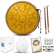 thumbnail image 1 of Steel Tongue Drum Balmy Drum de 15 notas, 35 cm, dorado, 1 of 8