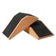 thumbnail image 3 of Bloque de Yoga con cuña para sentadillas de corcho, entrenador ligero de ladrillos para Yoga, Pilates, gimnasio, levantamiento de pesas, entrenamiento 2 piezas, 3 of 5